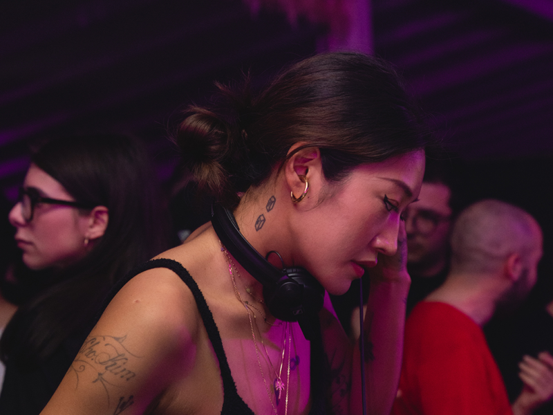 Peggy Gou DJ performing in 2019