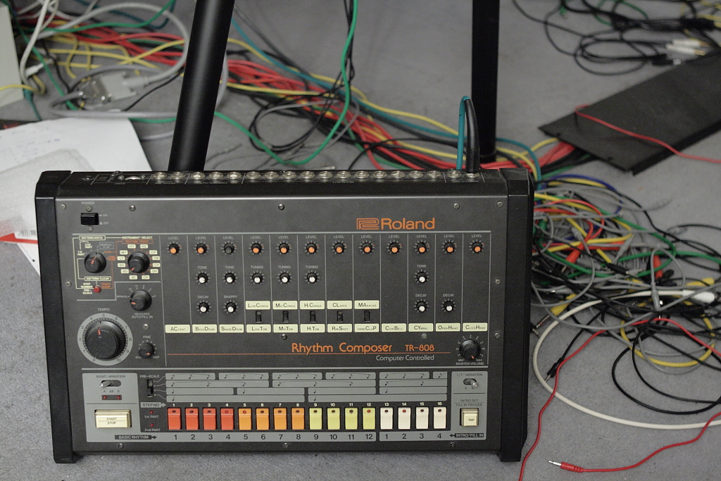 Roland TR-808 Rhythm Composer drum machine, the iconic beat of 80s and early electronic music
