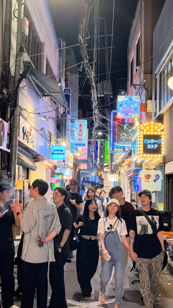 Euljiro at night