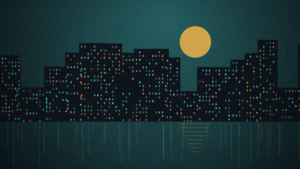 Stylized illustration for: How Seouls Club Scene Survived COVID and What Changed