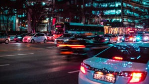 Gangnam at night — night scene photograph