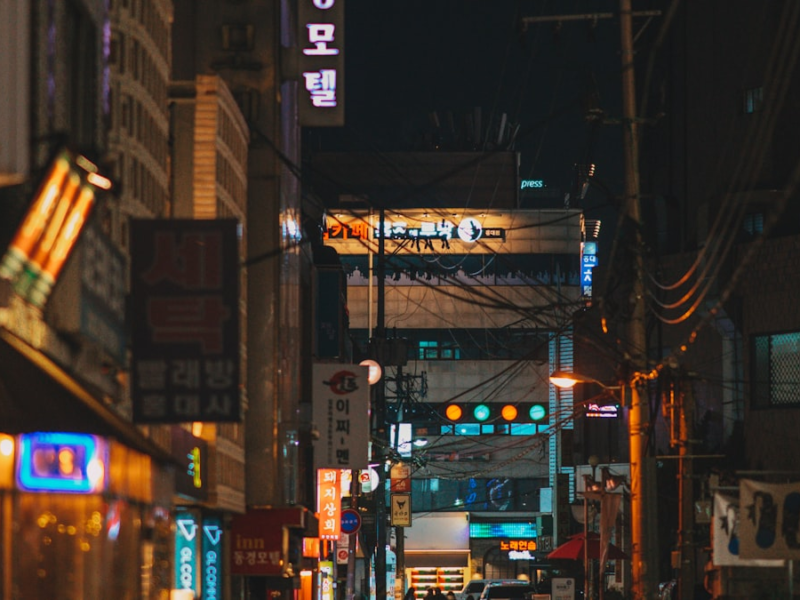 Hongdae vs Itaewon: Two Versions of Seoul's Night — night scene photograph