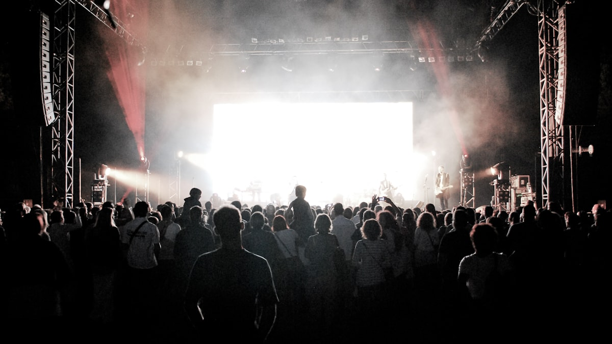 The Rave Era: from Warehouse to Field, 1988–1994 — night scene photograph