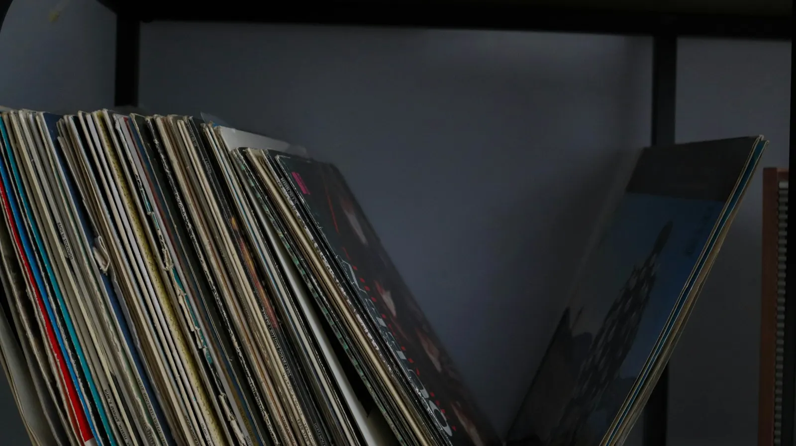 Dark club interior detail