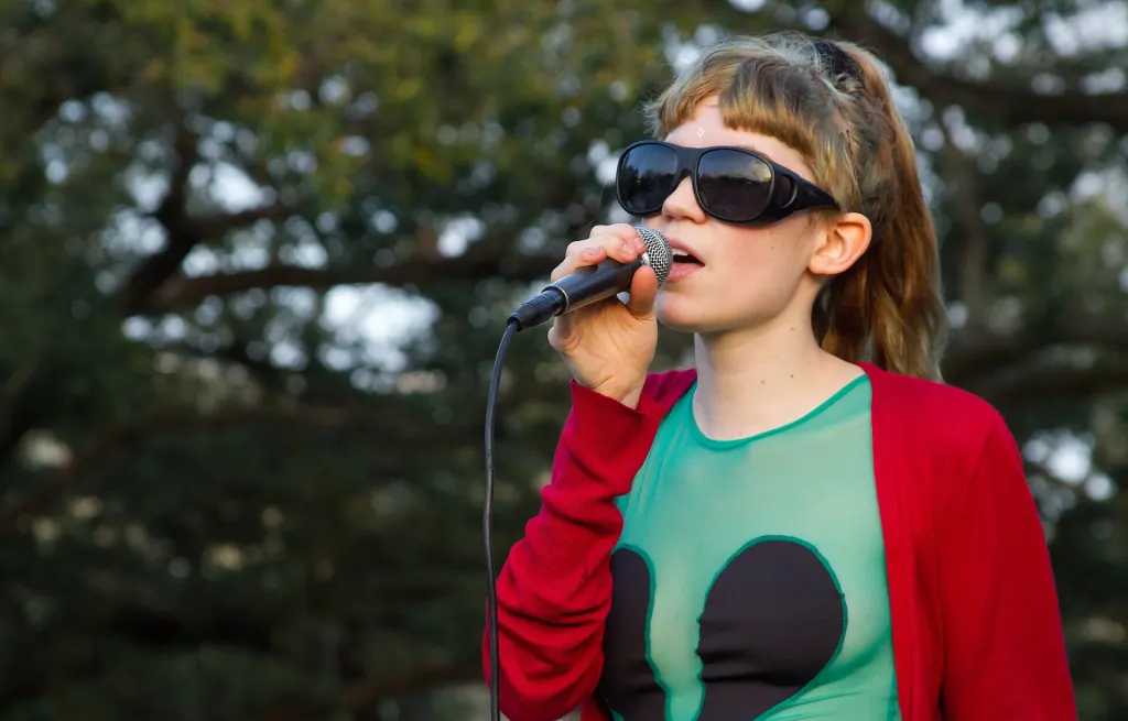 Grimes live, 2012