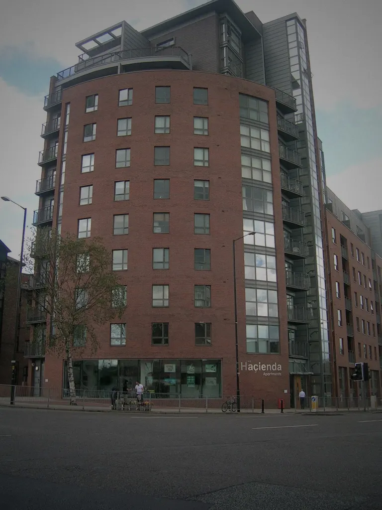 The Hacienda apartments, built where the club stood