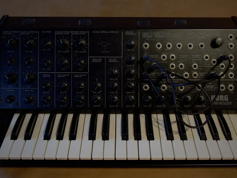A Korg MS-20