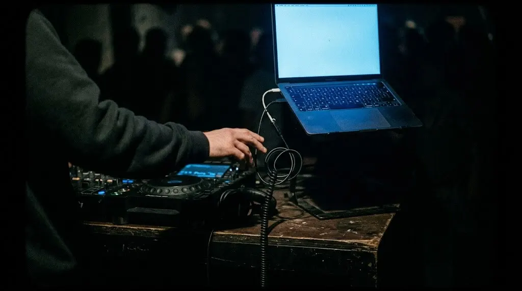 A loose cable in the booth
