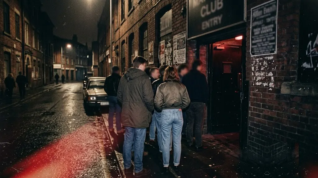 A Manchester street in 1989