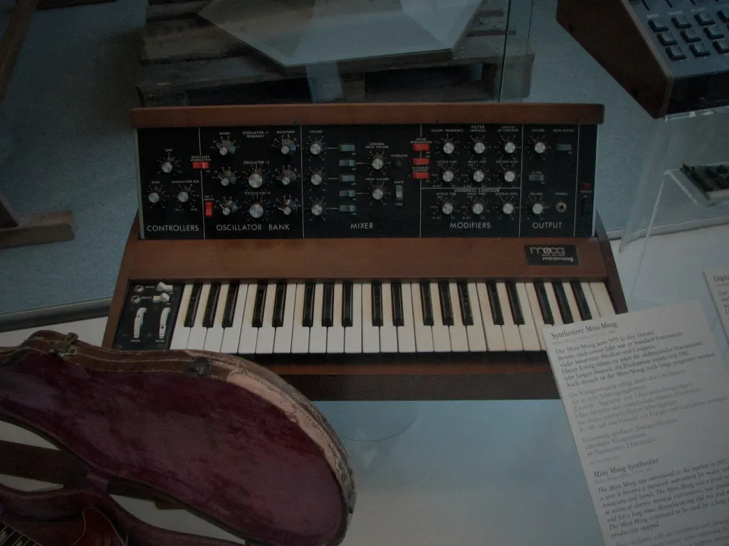 A Minimoog at the Deutsches Museum
