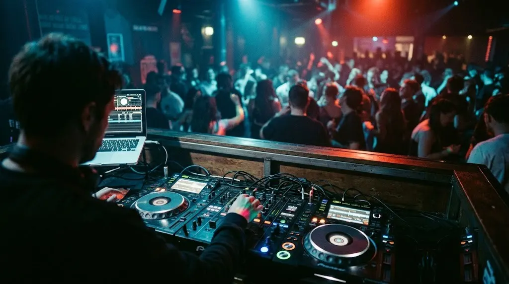 A modern booth