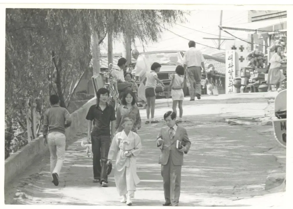 Itaewon street around 1978
